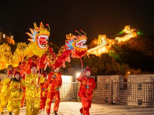 夜游模式开启 八达岭夜长城将于除夕开放