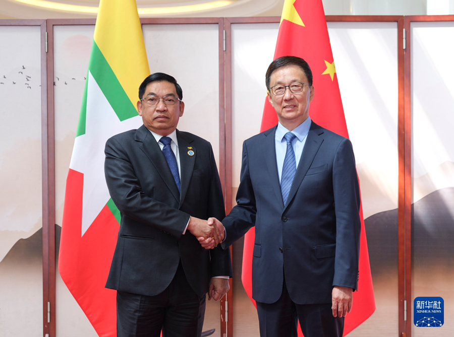 韩正会见出席第22届中国—东盟博览会的东盟国家领导人