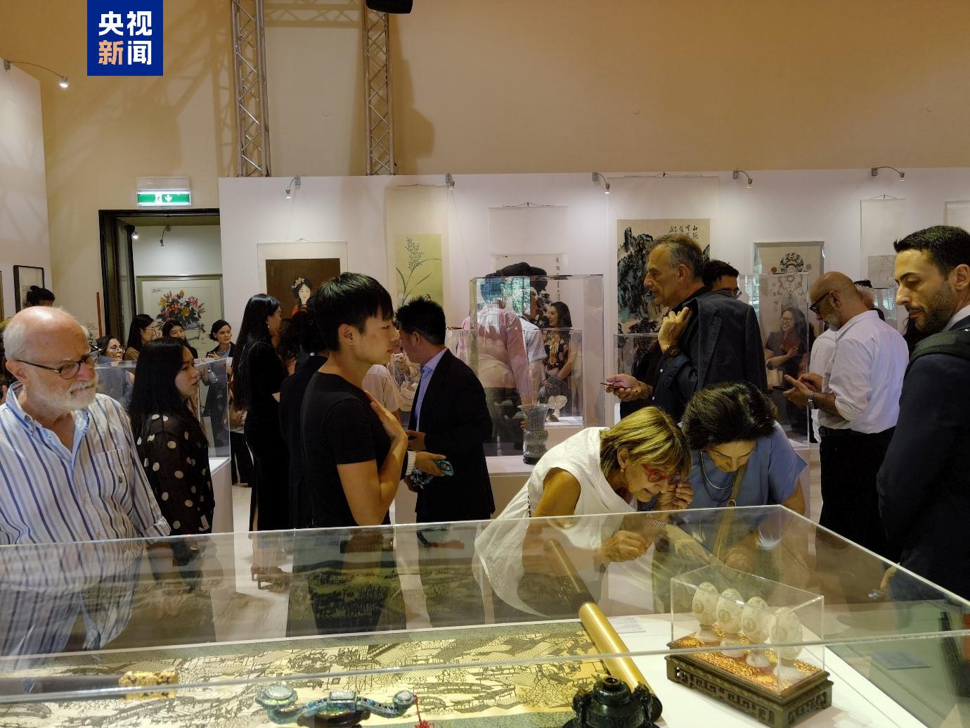 文明互鉴·艺术交融！庆祝中意建交55周年艺术特展绽放中意文明对话之光