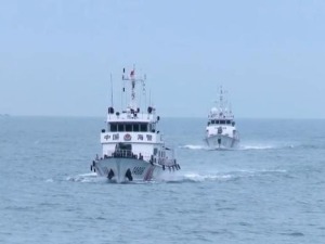 福建海警位金门附近海域依法开展常态执法巡查