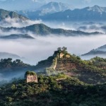 河北遵化：云蒸霞蔚 长城如画