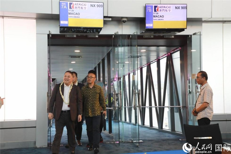 澳门航空澳门—雅加达航线正式开通