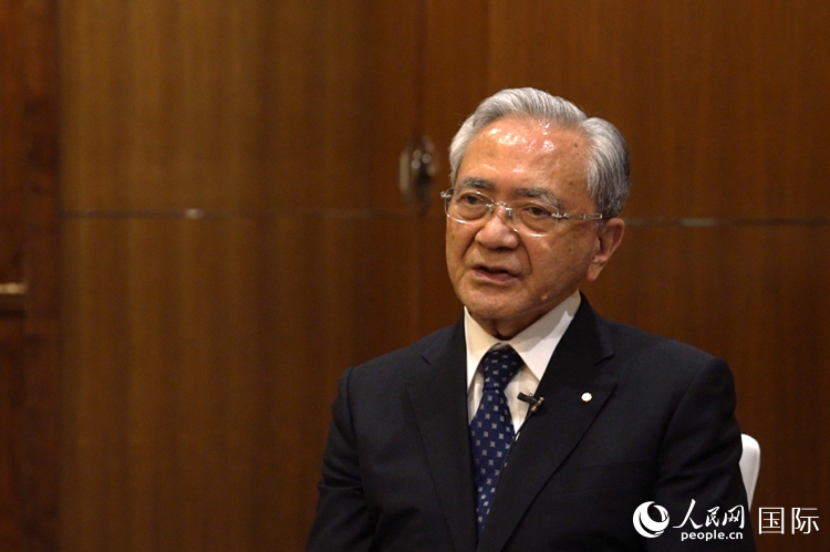 日本创价学会会长原田稔:每次访华都受到新的震撼 日本创价学会会长原田稔:每次访华都受到新的震撼