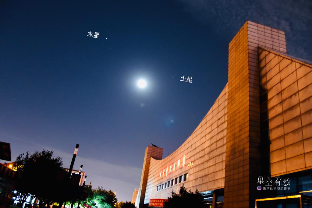 “星月对话”来啦！中国公众27日可赏土星伴月