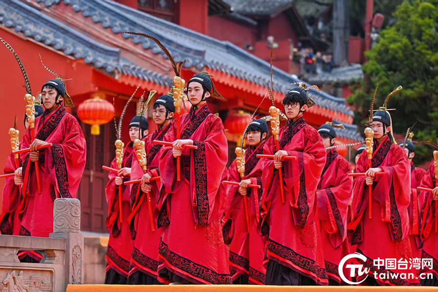 第八届海峡两岸文昌文化交流活动在四川绵阳梓潼县开幕