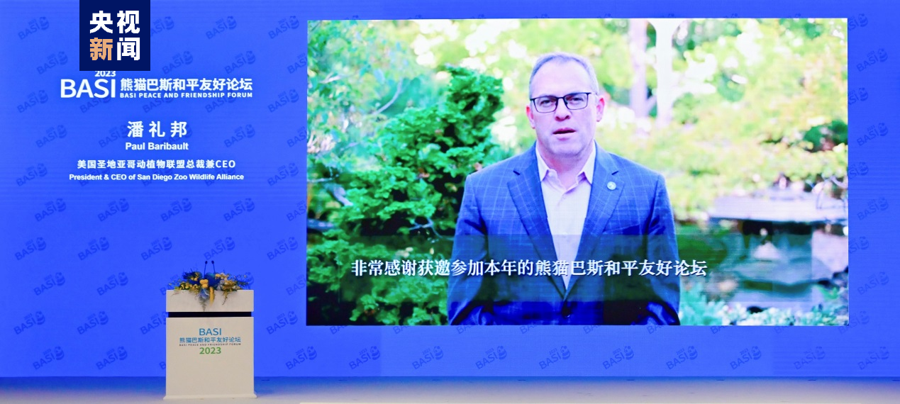 友好交往 共享和平！2023年熊猫巴斯和平友好论坛28日举办