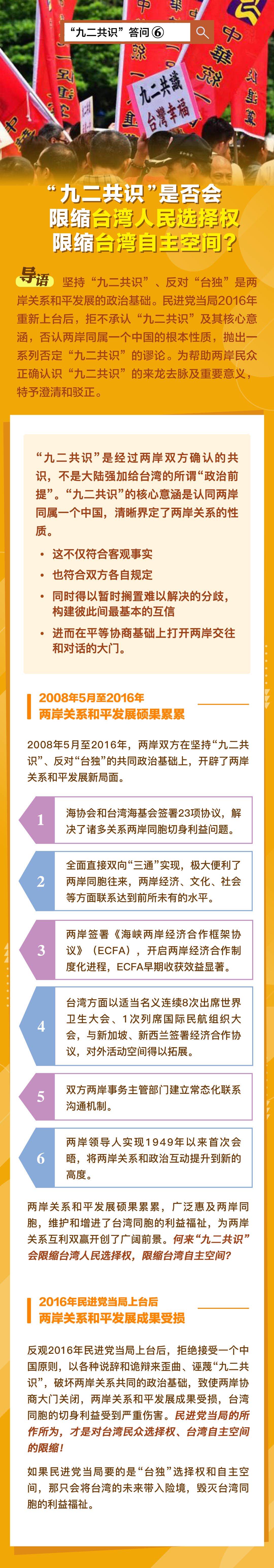 “九二共识”答问⑥|“九二共识”是否会限缩台湾人民选择权，限缩台湾自主空间？_fororder_webwxgetmsgimg (4)