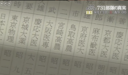 日电视台自揭731部队罪行 日网友：比妖魔还恐怖