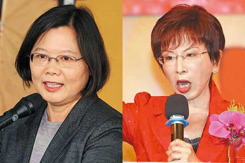 民调：37%民众认为蔡英文“急独”洪秀柱“急统”