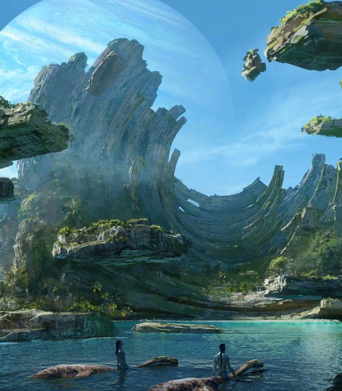 《阿凡达2》全新概念照释出 再现潘多拉星球奇观
