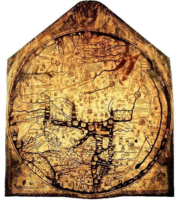 地图是什么？这些中世纪画在羊皮上的图案颠覆你的想象