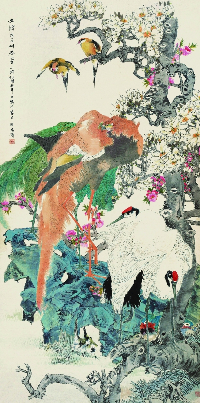 这位书画巨擘为何能在大俗之中铺展海派绘画的大雅之美
