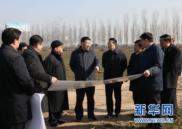 以习近平为核心的党中央决策雄安新区规划建设纪实