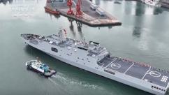 中国海军989编队完成远海综合实习任务返回青岛