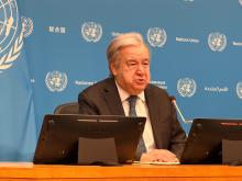 联合国秘书长古特雷斯呼吁加快改革全球治理体系
