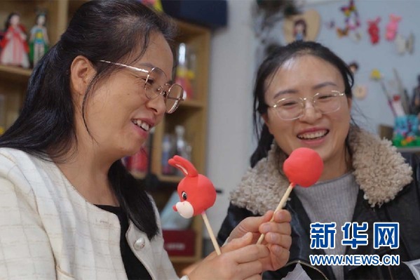 面塑生“花” 老手艺焕发新活力