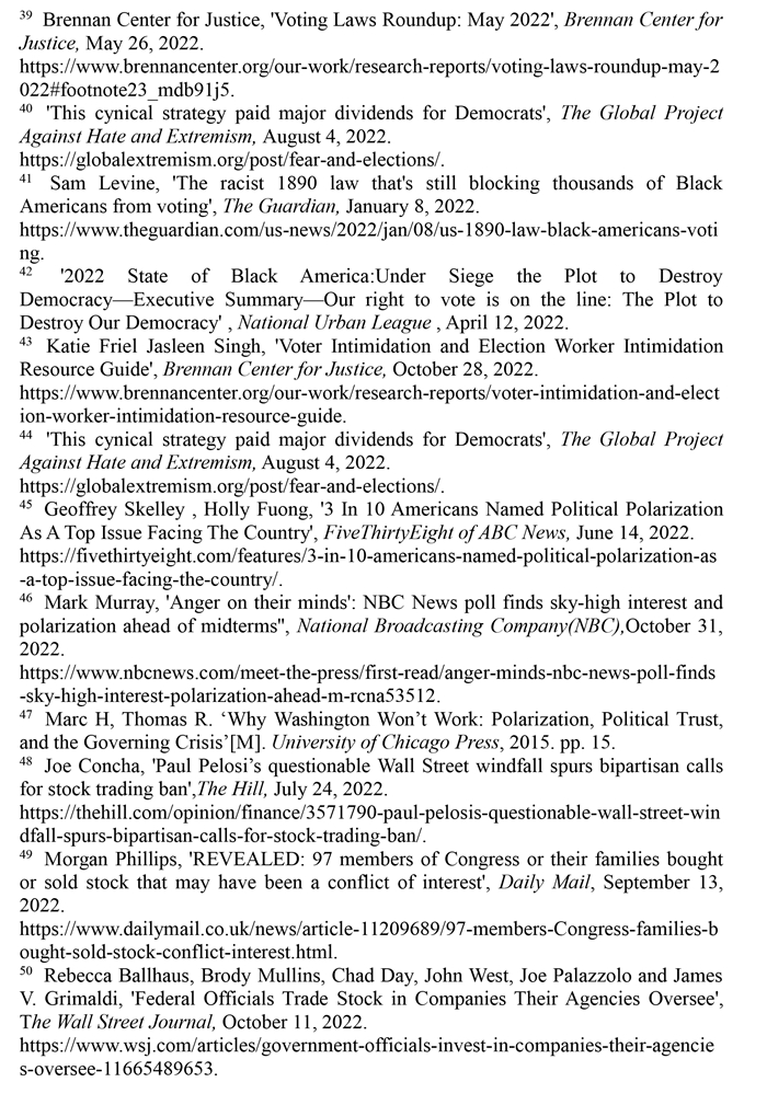 （受权发布）2022年美国侵犯人权报告