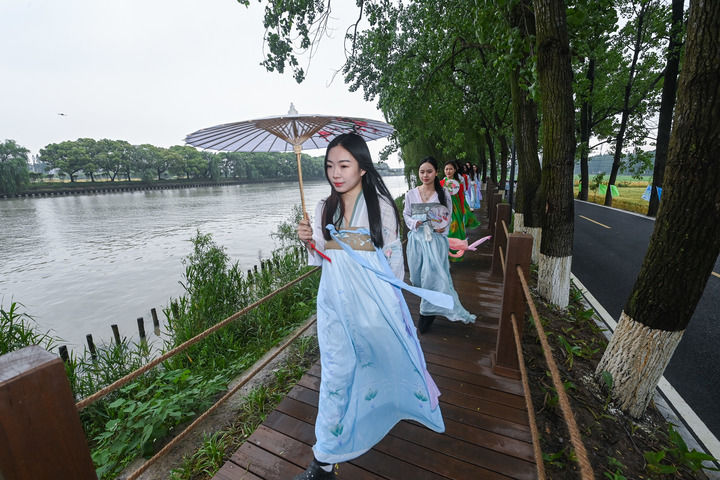 在杭州，走進亞運之城的生態(tài)畫卷