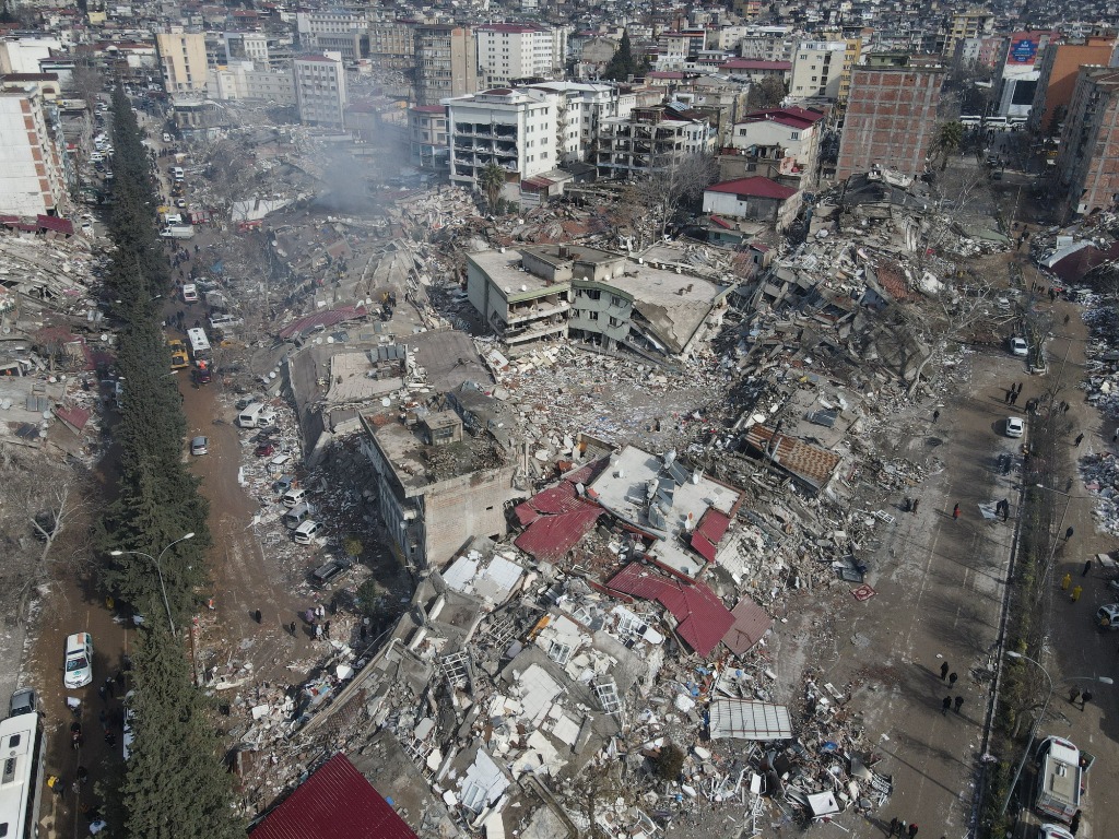 世卫：强震或致土叙2300万人受影响　叙利亚迫切需要援助
