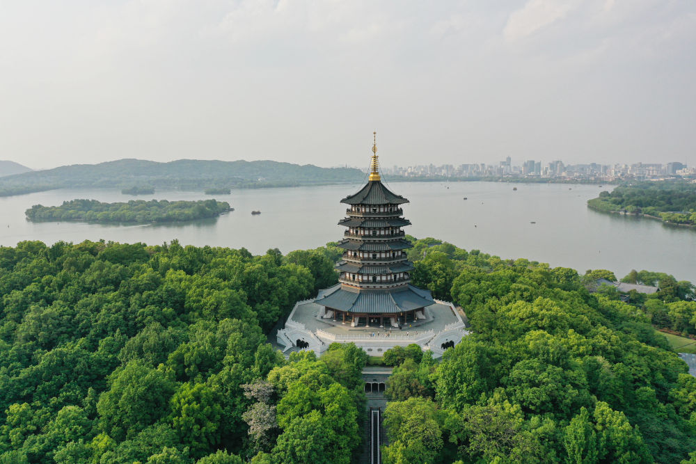 天空之眼瞰祖國——飛閱“亞運之城”杭州