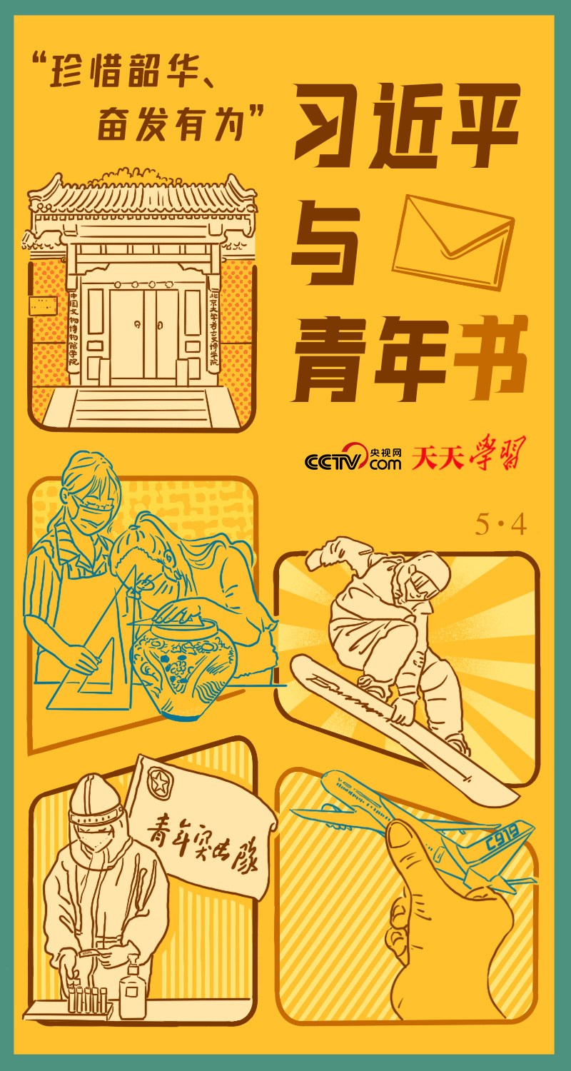 习近平与青年书｜“珍惜韶华、奋发有为”