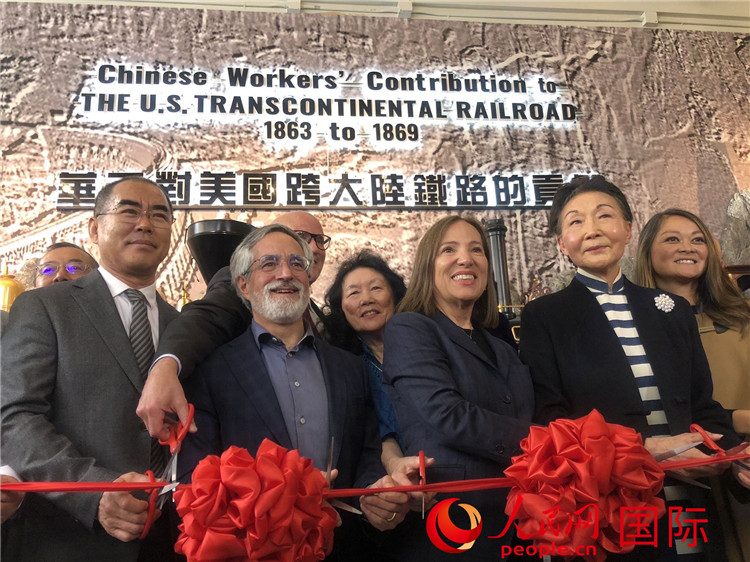 缅怀过去 仰望未来——美国铁路华工历史中心开幕 缅怀过去 仰望未来——美国铁路华工历史中心开幕