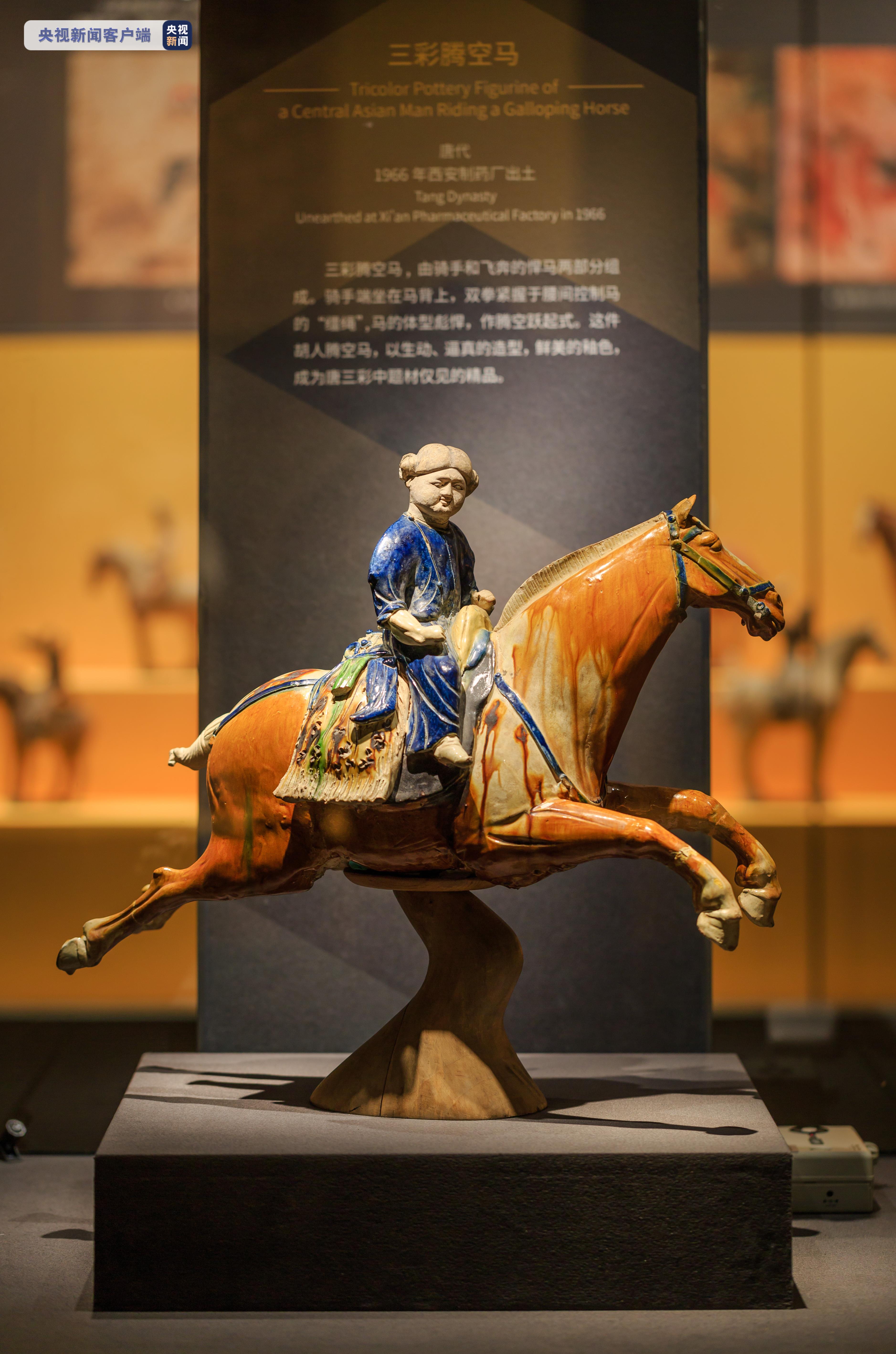 西汉黑陶俑在西安展出 曾首次让江村大墓出现在中国考古学家面前