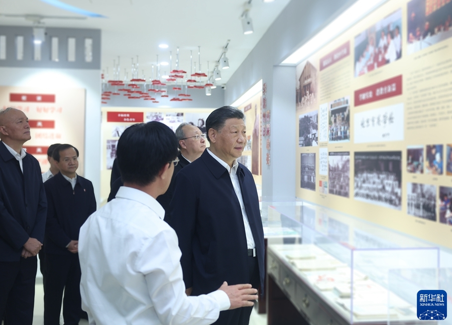 习近平在北京育英学校考察时强调 争当德智体美劳全面发展的新时代好儿童 向全国广大少年儿童祝贺“六一”国际儿童节快乐