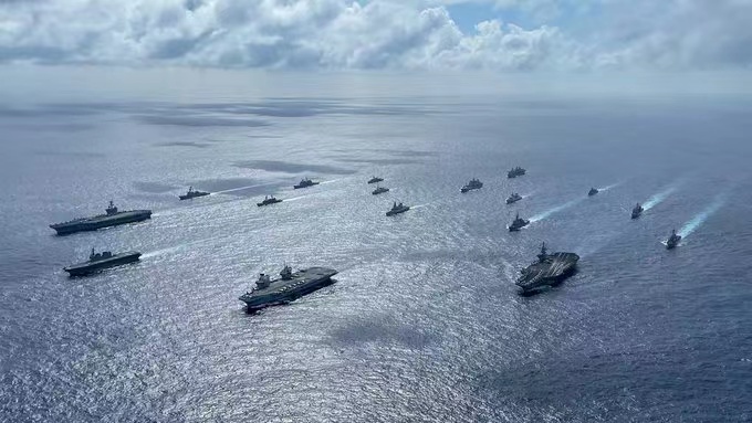 航母潜艇列阵南海恐成“常态”？专家：区域合作应万变