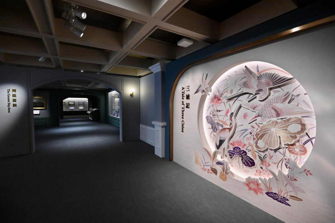 “三城记——明清时期的粤港澳湾区与丝绸外销”在香港艺术馆开展