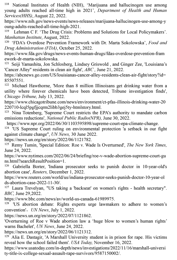 （受权发布）2022年美国侵犯人权报告