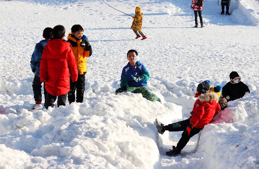 北京玉淵潭雪場28日開放