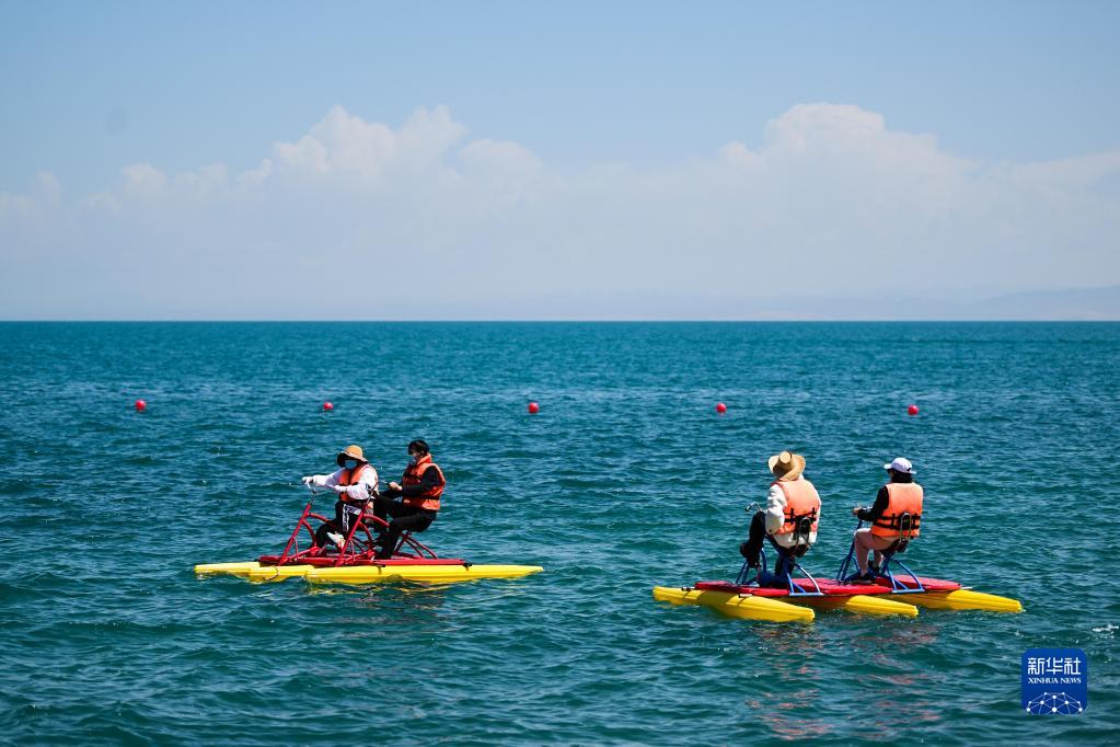 夏日青海湖