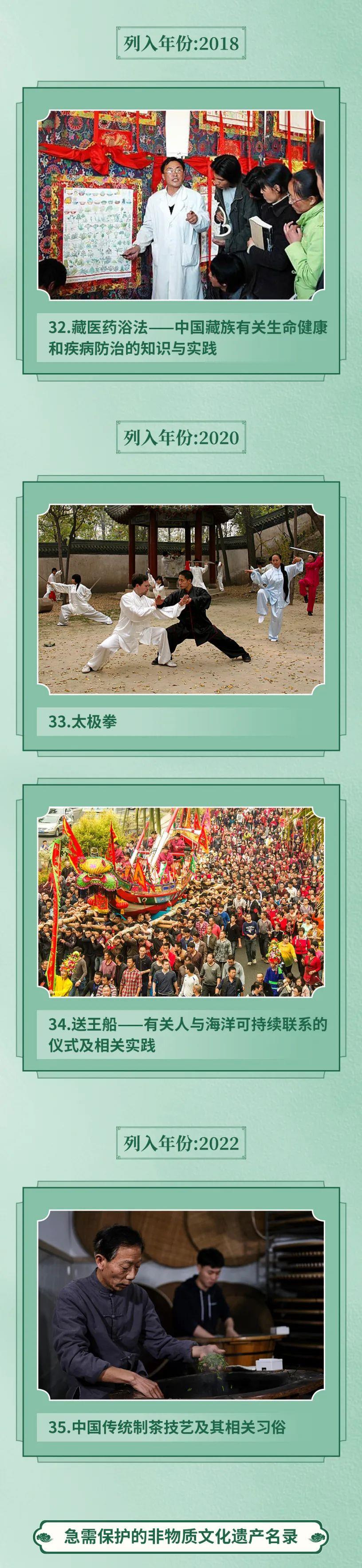 42+1丨一图纵览：中国列入联合国教科文组织非遗名录名册项目